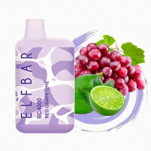 ELF BAR BC4000 Disposable Red Grape Lime 4000 udaha 11,5 ml